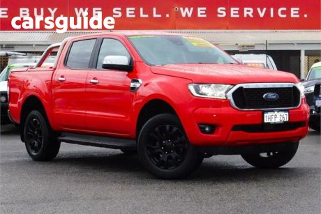 Red 2020 Ford Ranger Double Cab Pick Up XLT 3.2 HI-Rider (4X2)