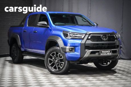 Blue 2024 Toyota Hilux Double Cab Pick Up Rogue 48V (4X4)