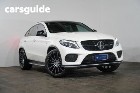 White 2018 Mercedes-Benz GLE43 Coupe 4Matic