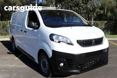 White 2020 Peugeot Expert Van 150 HDI Long