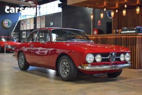 Red 1969 Alfa Romeo GT Coupe Veloce 1750