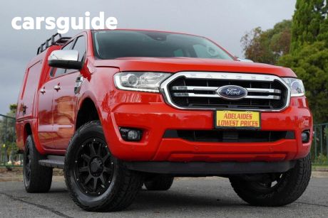 Red 2019 Ford Ranger Double Cab Pick Up XLT 3.2 HI-Rider (4X2)