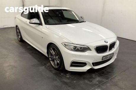White 2016 BMW M240I Coupe Sport Line