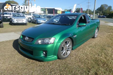 Green 2010 Holden Commodore Utility SV6