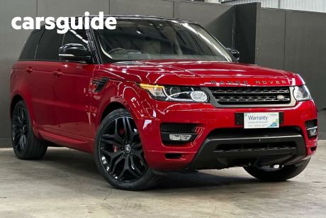 Red 2017 Land Rover Range Rover Sport Wagon SDV8 HSE Dynamic