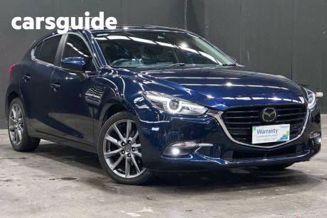 Blue 2018 Mazda 3 Hatchback SP25 Astina (5YR)