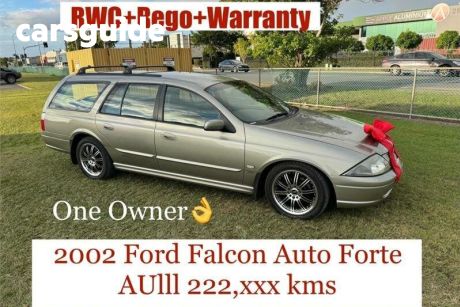 Gold 2002 Ford Falcon Wagon Forte
