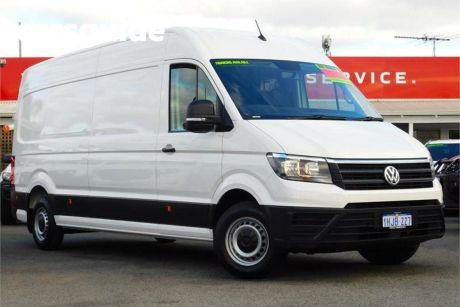 White 2021 Volkswagen Crafter Commercial 35 High Roof LWB FWD TDI340