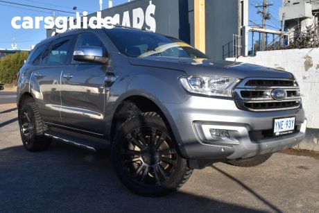 Silver 2017 Ford Everest SUV Titanium