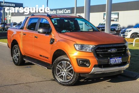 Gold 2021 Ford Ranger Double Cab Pick Up Wildtrak 3.2 (4X4)