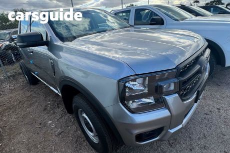 Silver 2024 Ford Ranger Double Cab Chassis XL 2.0 (4X4)