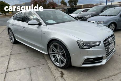 Silver 2013 Audi S5 Hatchback Sportback 3.0 Tfsi Quattro