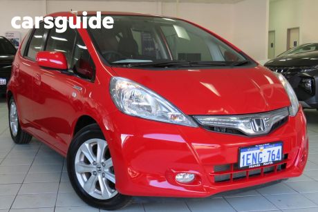 Red 2014 Honda Jazz Hatchback Hybrid