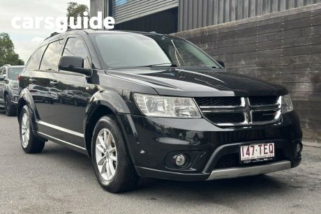 Black 2013 Dodge Journey Wagon SXT