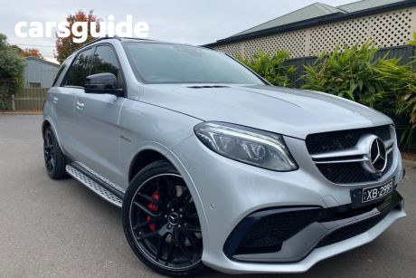 Silver 2015 Mercedes-Benz GLE63 Coupe S 4Matic
