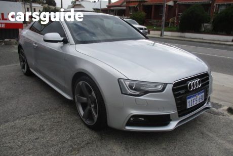 Silver 2013 Audi A5 Coupe 2.0 Tfsi Quattro