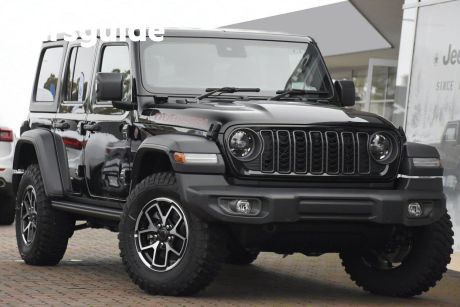 Black 2024 Jeep Wrangler Unlimited Hardtop Rubicon (4X4)