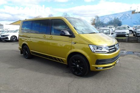 Yellow 2019 Volkswagen Multivan Wagon Black Edition