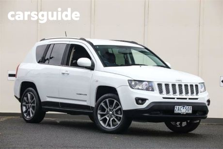 White 2014 Jeep Compass Wagon Limited (4X4)