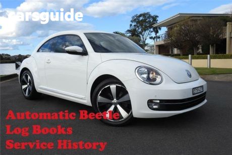 White 2014 Volkswagen Beetle Hatchback