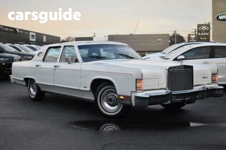 White 1978 Lincoln Continental OtherCar Town CAR