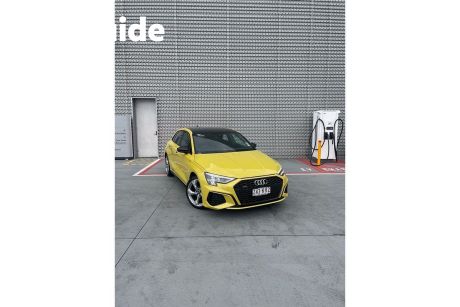 Yellow 2024 Audi A3 Sportback 40 Tfsi Quattro
