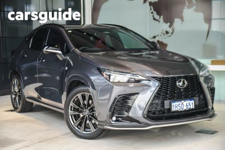 Grey 2022 Lexus NX350 Wagon F Sport + EP1 AWD