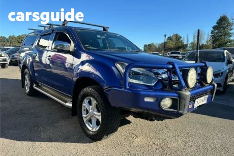 Blue 2018 Isuzu D-MAX Crew Cab Utility LS-U HI-Ride (4X4)