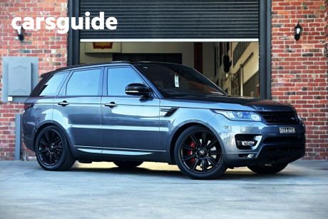 Grey 2017 Land Rover Range Rover Sport Wagon HSE Dynamic