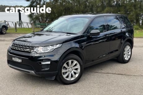 Black 2015 Land Rover Discovery Sport Wagon TD4 SE