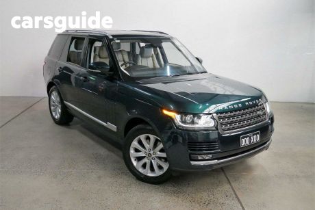 Green 2014 Land Rover Range Rover Wagon HSE TDV6