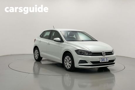 White 2019 Volkswagen Polo Hatchback 70 TSI Trendline