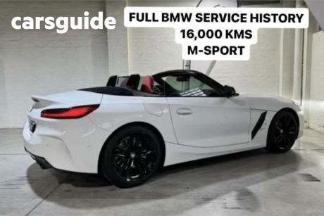 White 2020 BMW Z4 Roadster Sdrive 20I M-Sport
