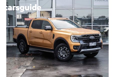 Gold 2023 Ford Ranger Double Cab Pick Up Wildtrak 2.0 (4X4)