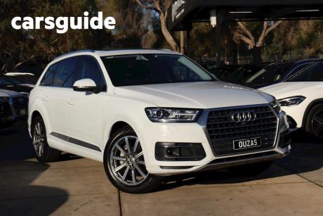 White 2018 Audi Q7 Wagon 3.0 TDI Quattro (160KW)