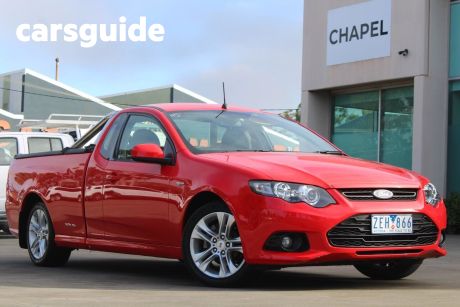 Red 2012 Ford Falcon Cab Chassis XR6 (lpi)