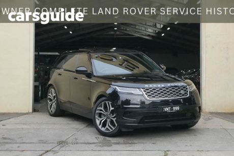 Black 2017 Land Rover Range Rover Velar Wagon D300 HSE