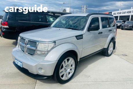 Silver 2008 Dodge Nitro Wagon SX