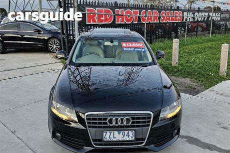 Black 2008 Audi A4 Sedan 1.8 Tfsi