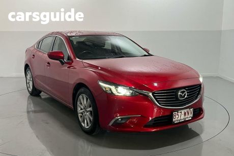 Red 2016 Mazda 6 Sedan Touring