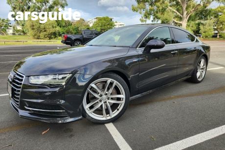 Grey 2016 Audi A7 Hatchback Sportback 3.0 TDI Quattro