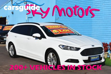 White 2018 Ford Mondeo Wagon Ambiente