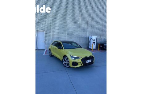 Yellow 2024 Audi S3 Sportback 2.0 Tfsi Quattro