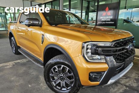 Yellow 2023 Ford Ranger Double Cab Pick Up Wildtrak 2.0 (4X4)