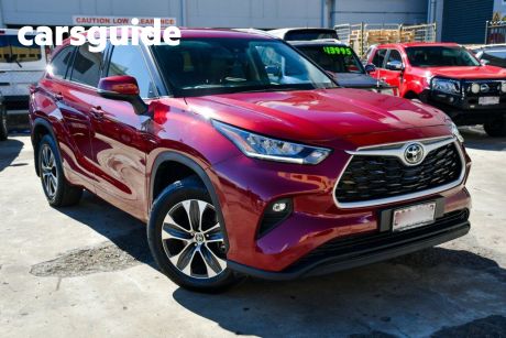 Red 2022 Toyota Kluger Wagon GXL 2WD