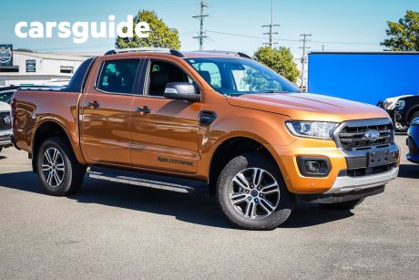 Orange 2022 Ford Ranger Double Cab Pick Up Wildtrak 2.0 (4X4)