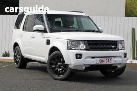 White 2015 Land Rover Discovery 4 Wagon 3.0 SDV6 HSE