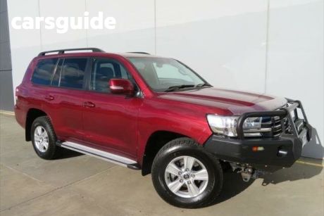 Red 2018 Toyota Landcruiser Wagon GXL (4X4)