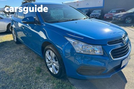 Blue 2015 Holden Cruze OtherCar JH Series II Equipe Sedan 4dr Spts Auto 6sp 1.8i MY15