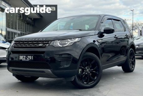 Black 2018 Land Rover Discovery Sport Wagon HSE